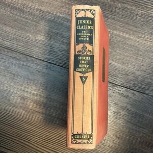 Vintage 1918 Junior Classics Young Folks Shelf Books Stories That Never Grow Old